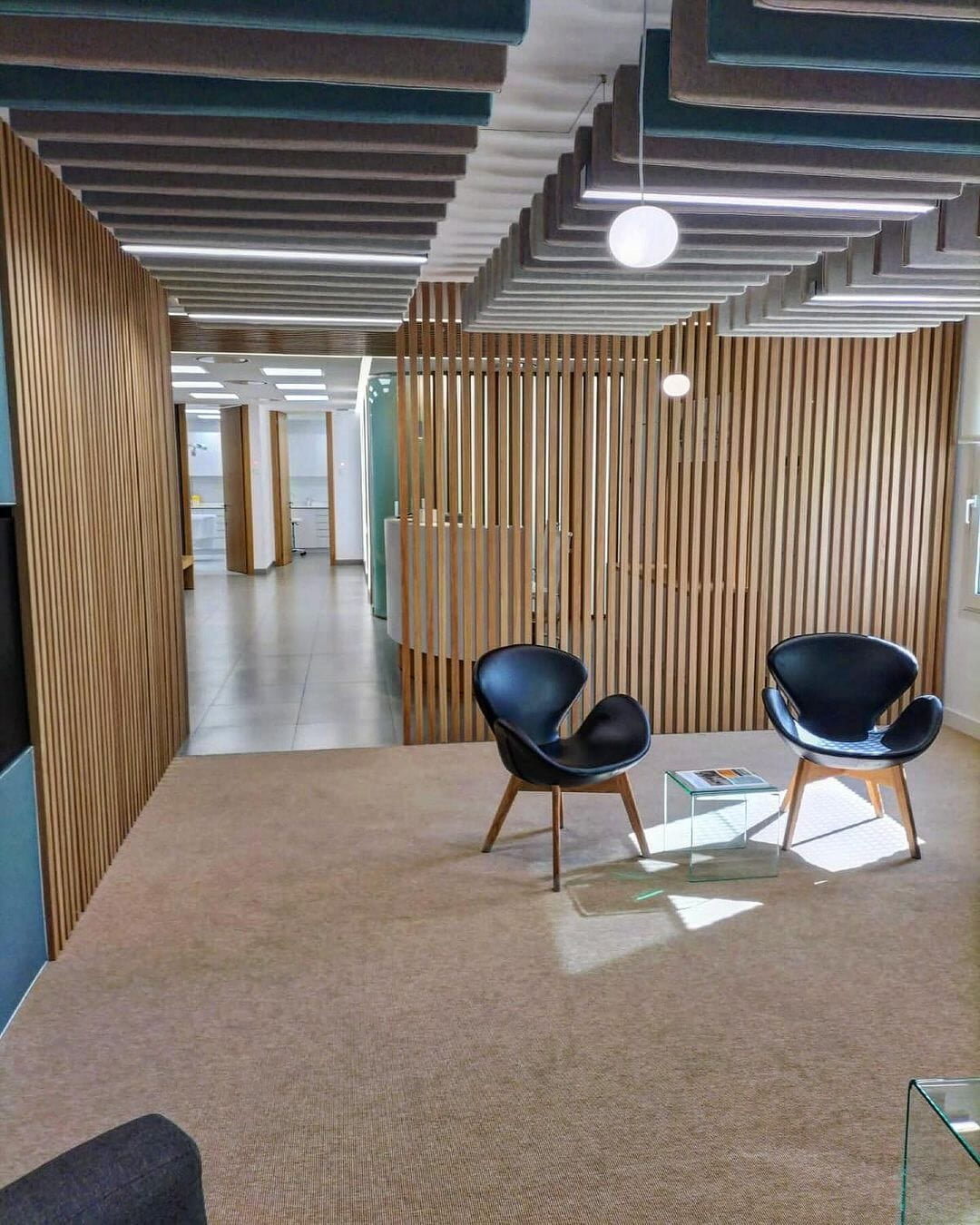 ISINAC IZZER rectangular acoustic treatment