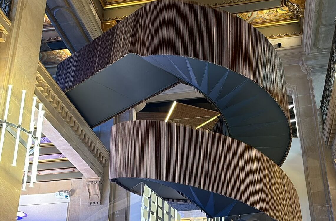 ISINAC PX acoustic material installation