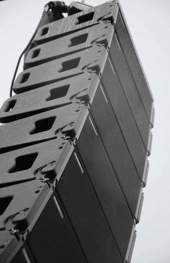 TW AUDiO flown VERA line array system