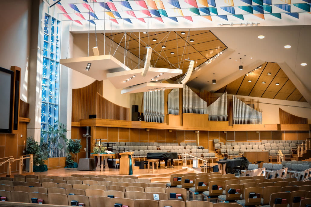 TW AUDiO installed loudspeaker system